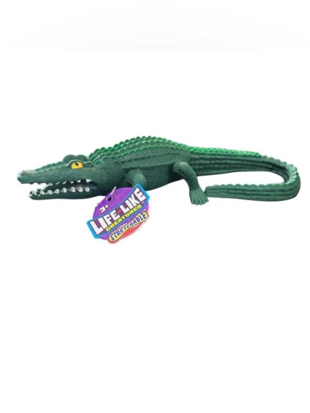 JA-RU Life Like Realistic 11” Alligator Jiggly Stretchy Sensory Tactile Toy New